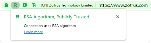 RSA Algorithm, Publicly Trusted