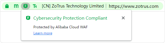 cloud WAF protection